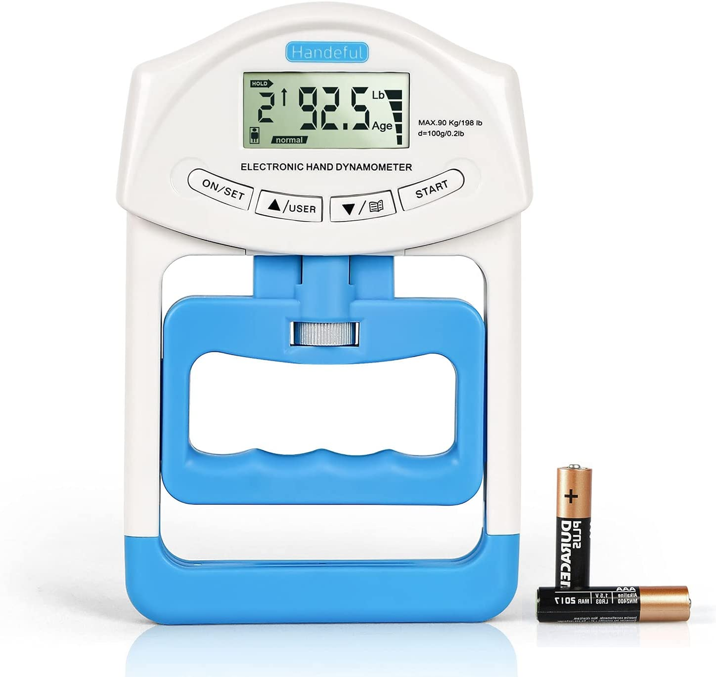 Grip Strength Tester, Hand Grip Dynamometer, Electronic Handgrip Tester