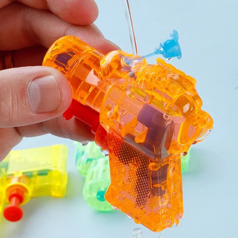 5/10Pcs Mini Transparent Water Gun Toy for outdoor