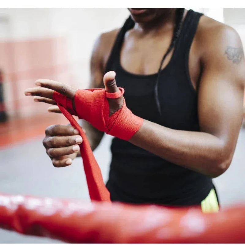 2 x 2.5M Rolls Cotton Boxing Bandage Sports Strap