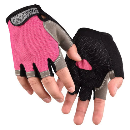 Weightlifti Gym Gloves Fitness Training Fingerless Men Women Bodybuilding Exercise Sports Gloves Cycling anti Slip Breathable