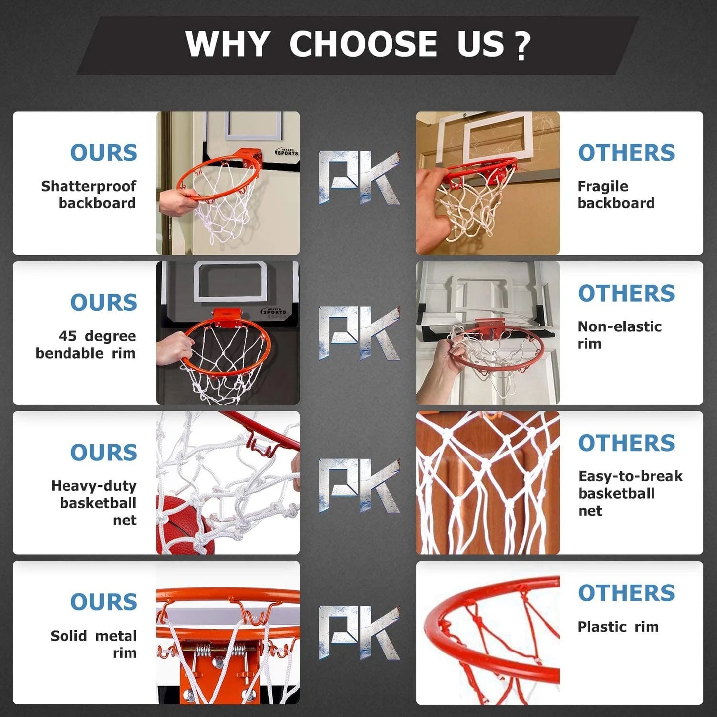 Basketball Hoop Indoor for Kids And Adults, Perfect for Gifts