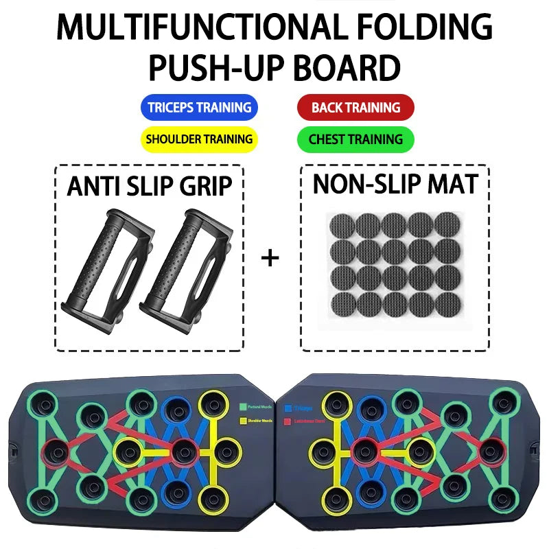 Push-Up Board for different positions and muscle working