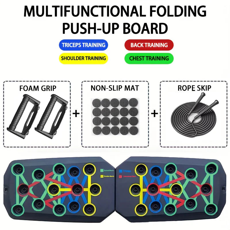 Push-Up Board for different positions and muscle working