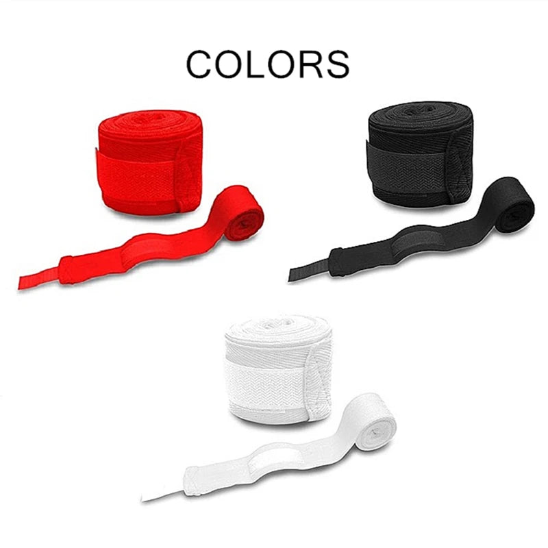 2 x 2.5M Rolls Cotton Boxing Bandage Sports Strap