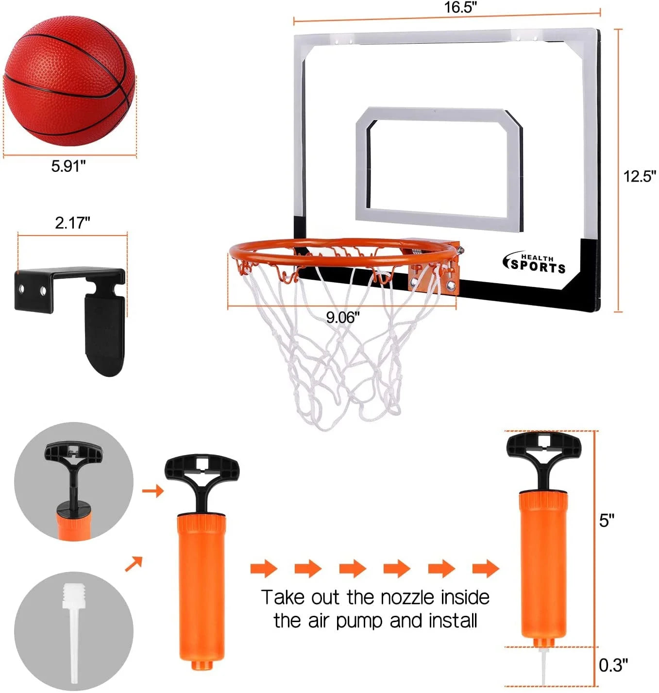 Basketball Hoop Indoor for Kids And Adults, Perfect for Gifts