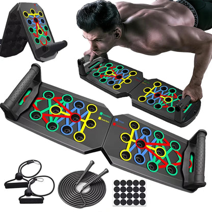 Push-Up Board for different positions and muscle working