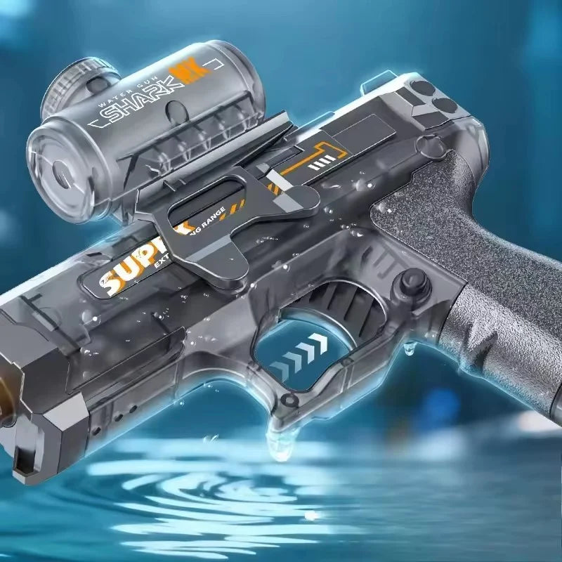 Electric Water Gun,Full Automatic Electric Squirt Gun, 28-32 FT Range, Water Blaster,Water Playing Toys for Outdoor
