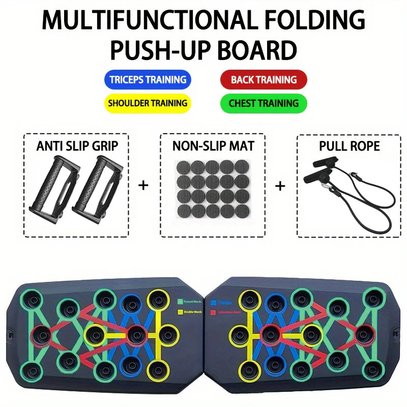 Push-Up Board for different positions and muscle working