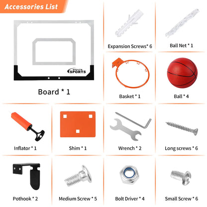 Basketball Hoop Indoor for Kids And Adults, Perfect for Gifts
