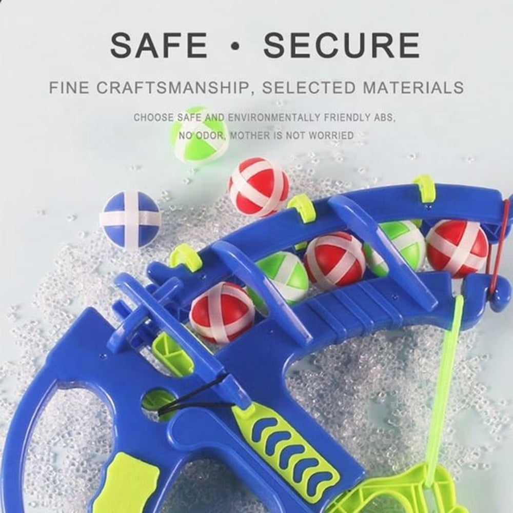 Kids' Bows with 16 Ball for Ages 4-6 Youth Sticky Ball Archery Toy, Perfect for Gifts