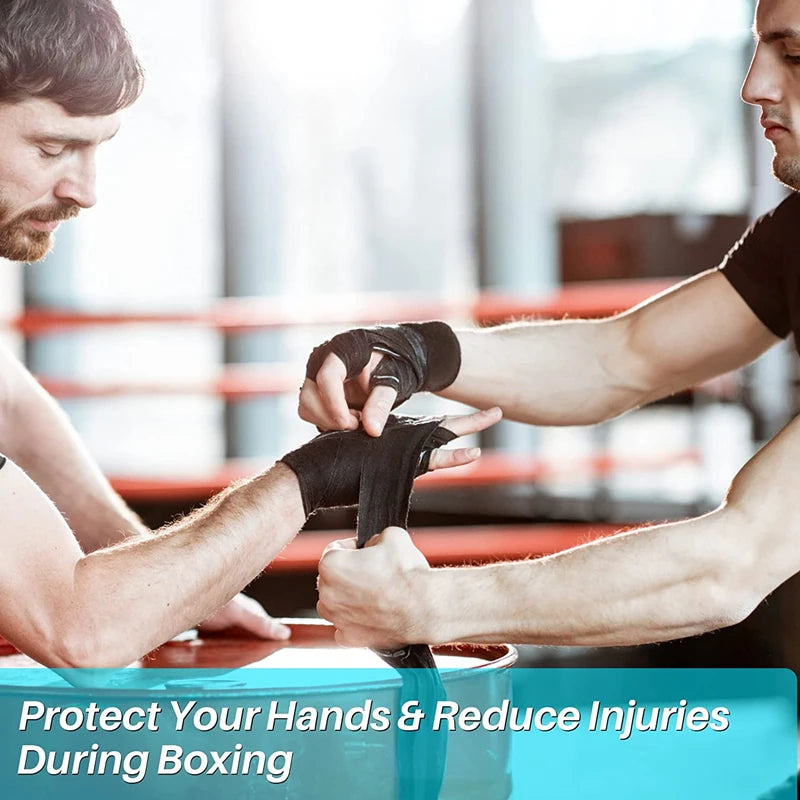 2 x 2.5M Rolls Cotton Boxing Bandage Sports Strap