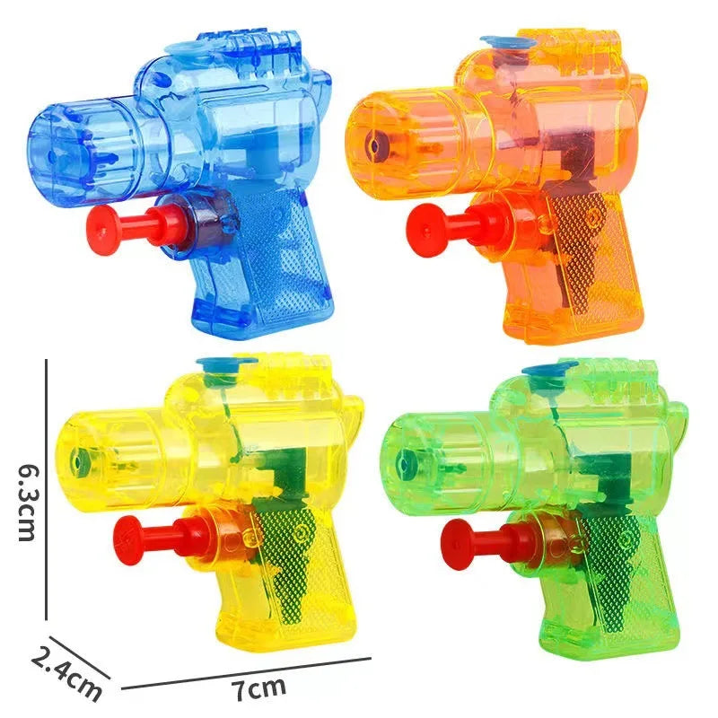 5/10Pcs Mini Transparent Water Gun Toy for outdoor