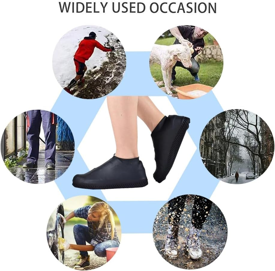 Waterproof Shoe Covers, Anti Slip